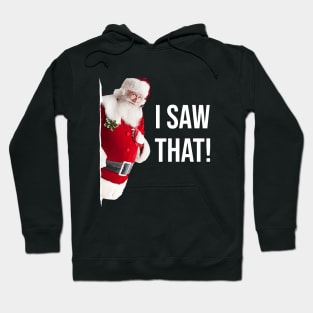 I Saw That Santa Hoodie